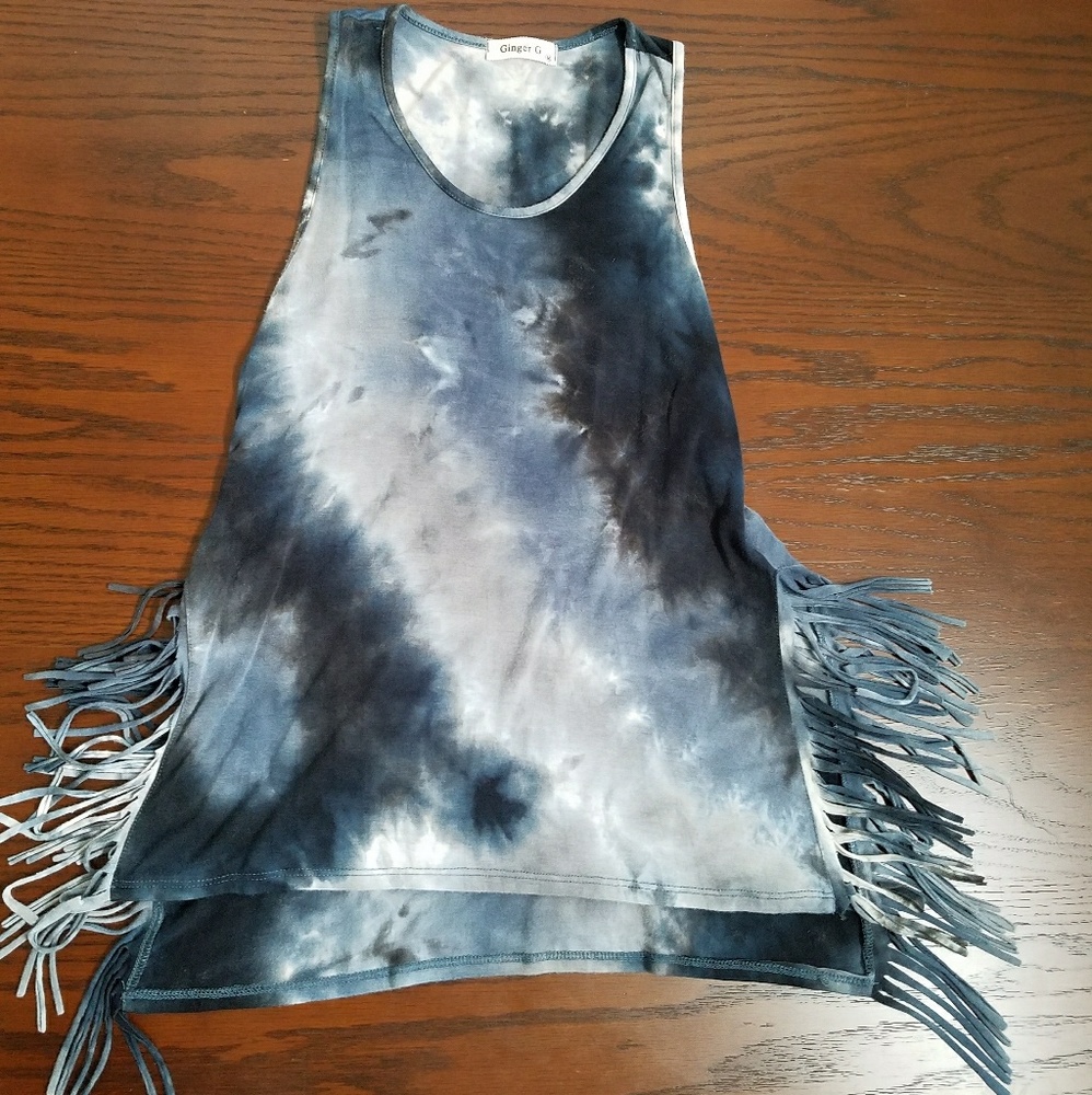 Fringe boho top